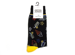 JACK AND JONES JACNEON TROPICAL SOCKS<br>Jaune