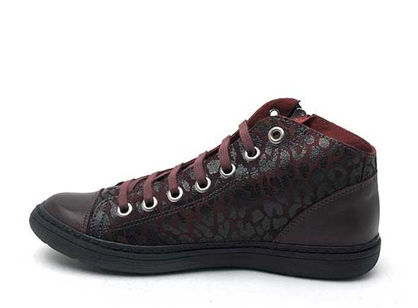 Chacal boots bottine plates 4914f leopard bordeaux1857302_3