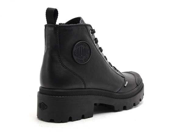 Palladium boots bottine plates pallabase leather noir2772201_5