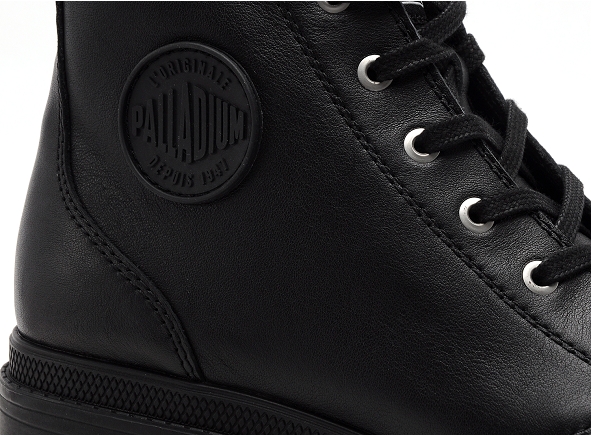 Palladium boots bottine plates pallabase leather noir2772201_6