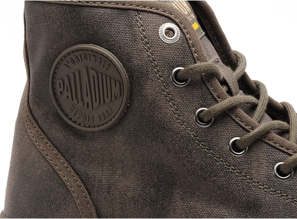 Palladium boots bottine pampa hi wax kaki2772701_6