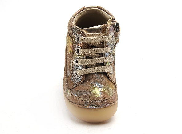 Kickers boots bottine sonistreet fille or2785501_4