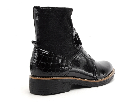 Fugitive boots bottine plates gemeau noir2811301_5