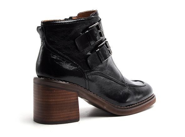 Mamzelle boots bottine talons ramade noir2814001_5