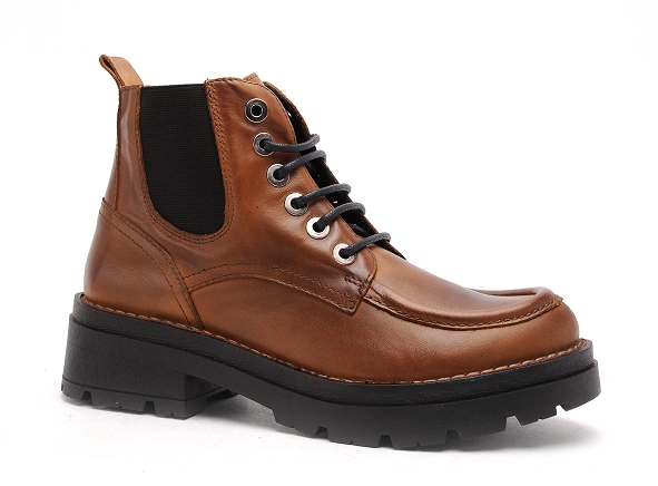 Chacal boots bottine plates 6453 marron2843001_2