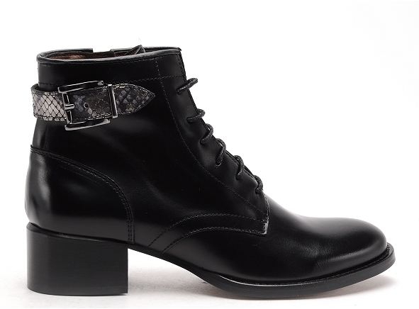 Muratti boots bottine plates abygael noir