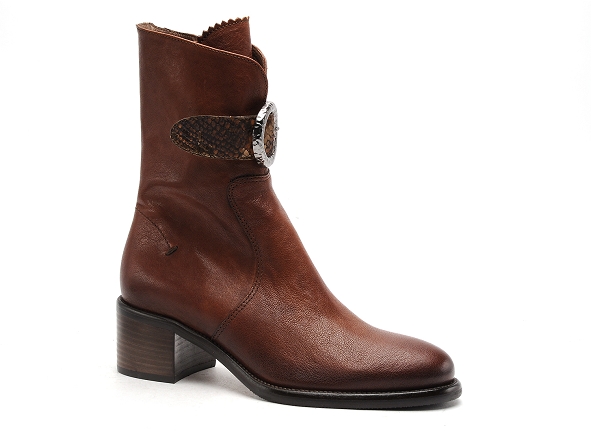 Muratti boots bottine talons rosureux marron2876701_2