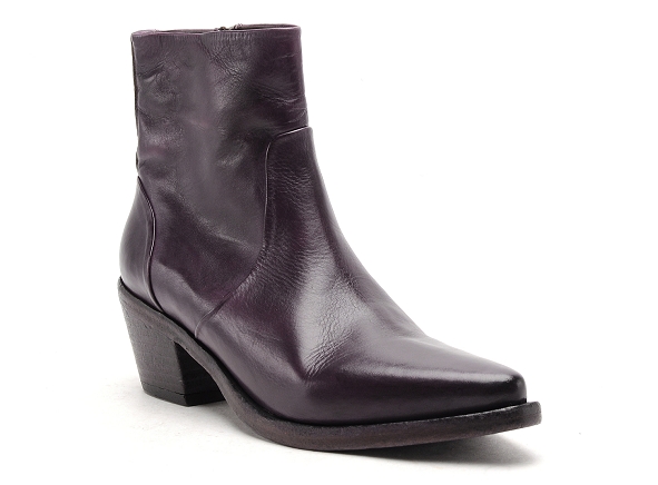 Rosemetal boots bottine talons kiffis violet2878702_2