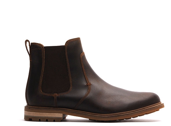 Clarks boots bottine foxwell top marron9182801_1