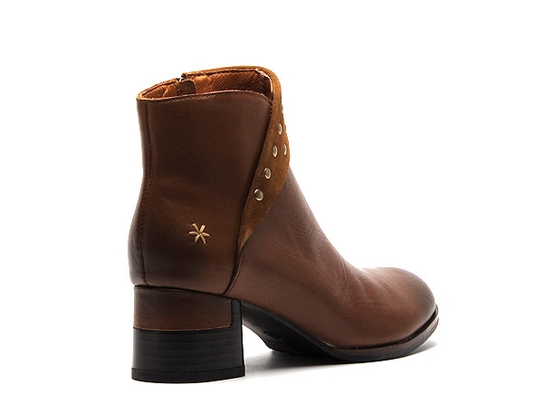 Mamzelle boots bottine talons marina marron9261101_5