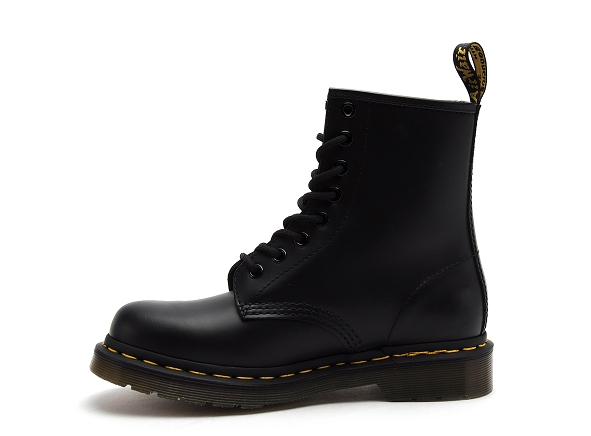 Dr martens boots bottine plates 1460 smooth femme noir9451301_3