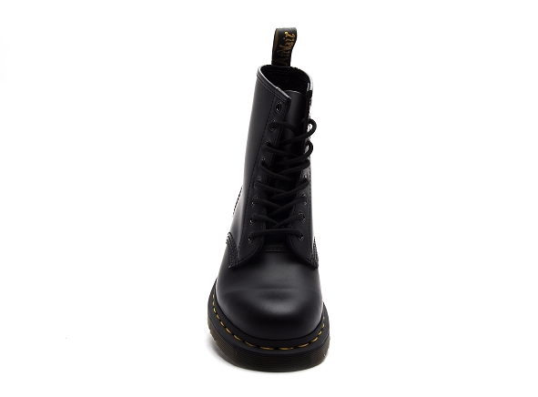 Dr martens boots bottine plates 1460 smooth femme noir9451301_4