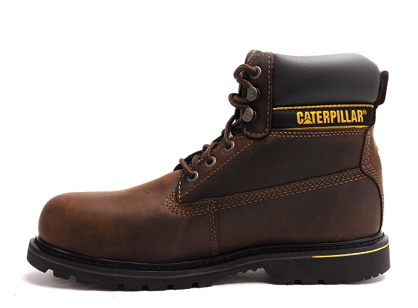 Caterpillar boots bottine holton sbefohrosrc marron9471701_3