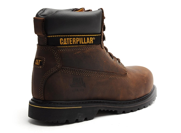 Caterpillar boots bottine holton sbefohrosrc marron9471701_5