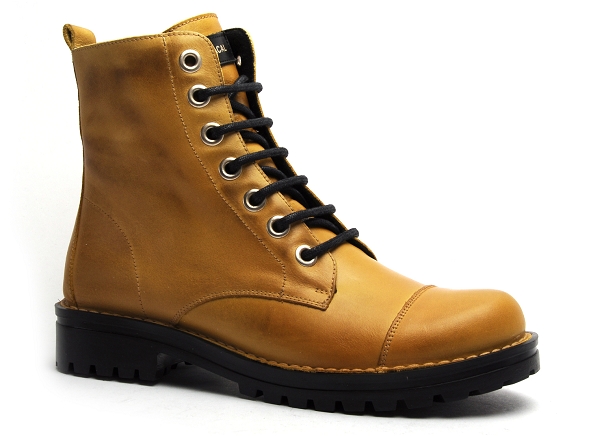 Chacal boots bottine plates 5663 jaune9504603_2