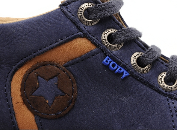 Bopy boots bottine rudazip bleu9540701_6