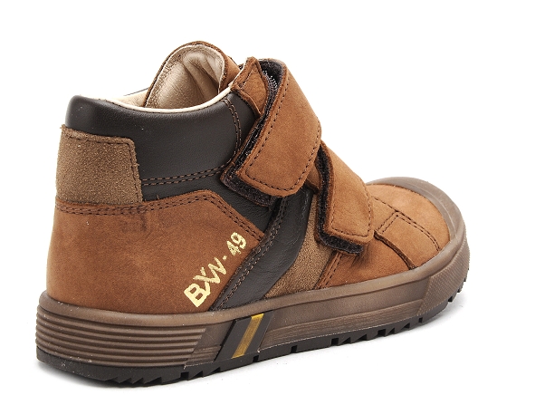 Bopy boots bottine vinyl garcon marron9543701_5