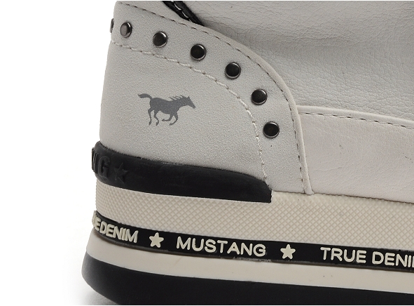 Mustang boots bottine 1364503 blanc9546201_6