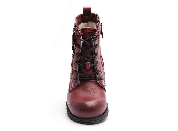Mustang boots bottine 5026623 rouge9547301_4