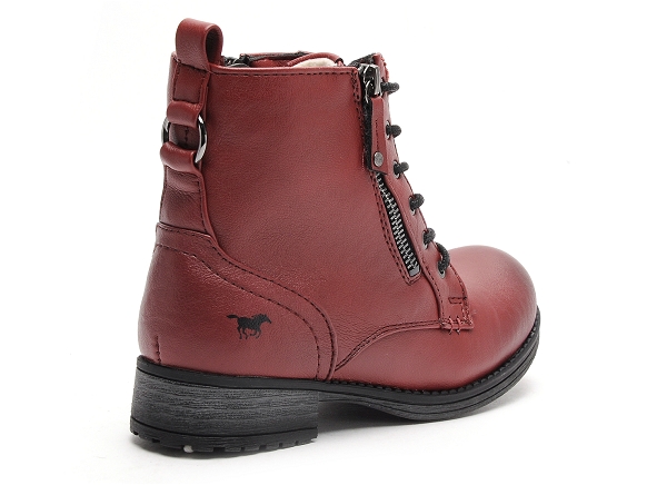 Mustang boots bottine 5026623 rouge9547301_5