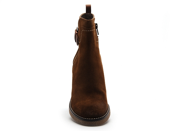 Minka boots bottine talons delicia marron9561701_4