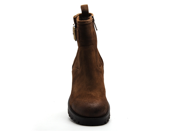 Minka boots bottine talons benito marron9562101_4