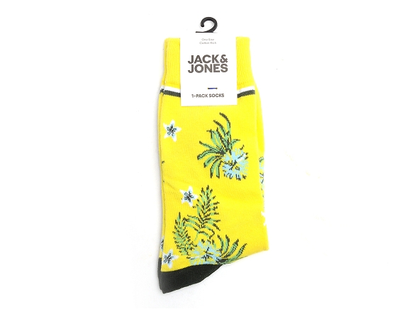 Jack and jones famille jacazores tropical sock jaune9605904_1