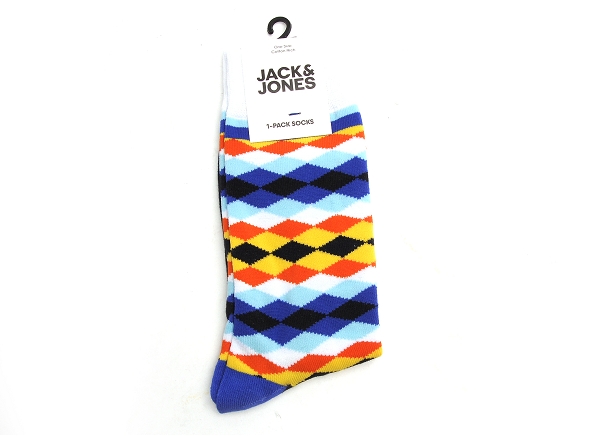Jack and jones famille jaccheer geo socks bleu