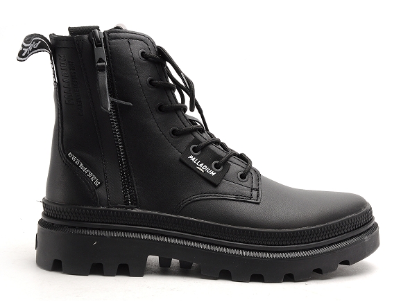 Palladium boots bottine plates pallatrooper zip noir