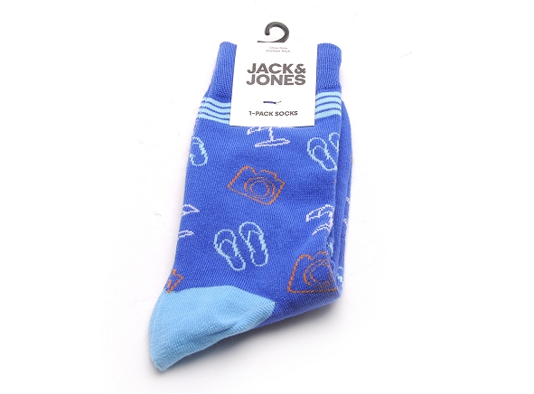 Jack and jones famille jacweston neon sock bleu9746102_1