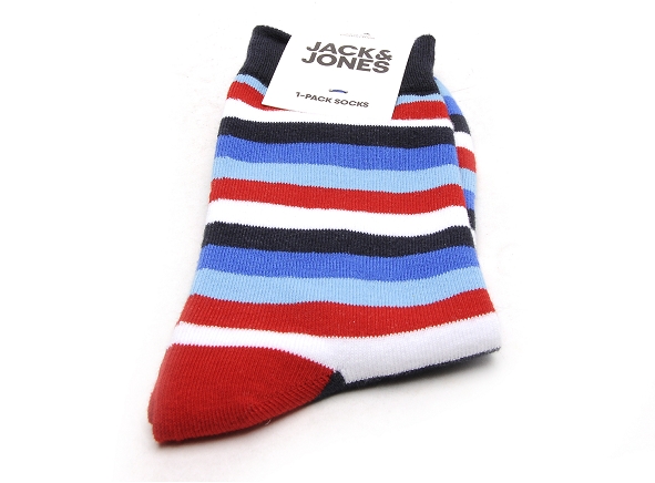 Jack and jones famille jacwide stripe sock bleu