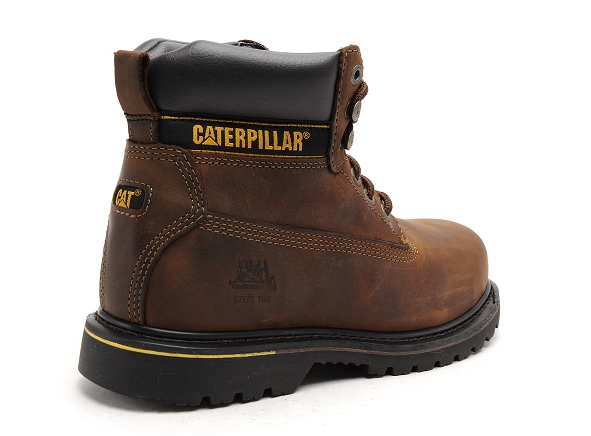 Caterpillar boots bottine holton sb e fo hro src 6 steel toe marron9768201_5