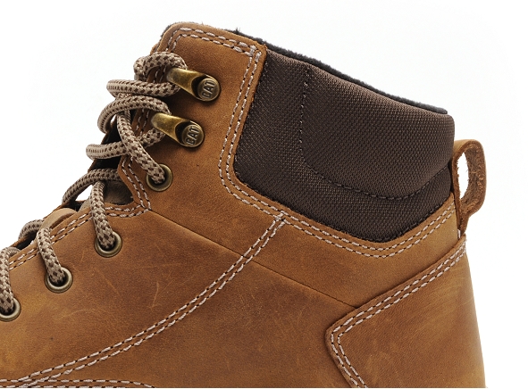 Caterpillar boots bottine colfax mid  5 lace up beige9768501_6