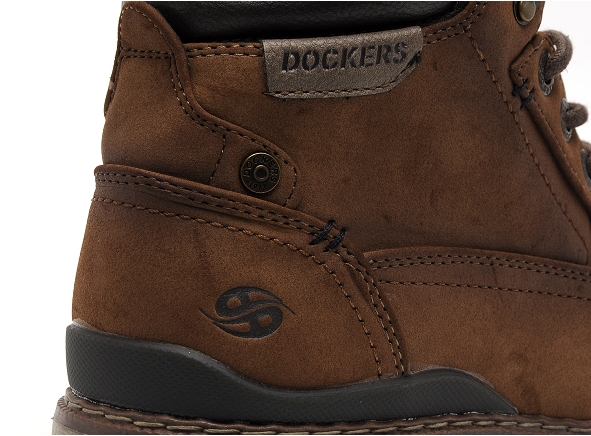 Dockers boots bottine 47ly001 marron9827001_6
