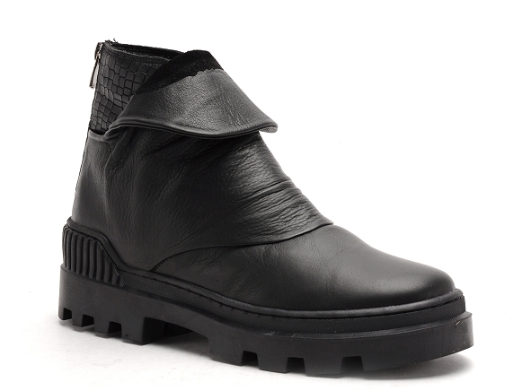 Mamzelle boots bottine plates plenita noir9835601_2