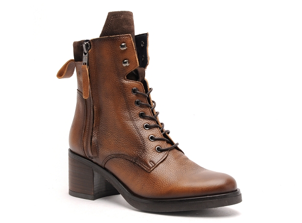 Dorking boots bottine talons d8325 marron9841301_2