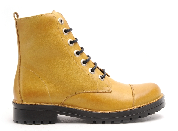Chacal boots bottine plates 6054 jaune