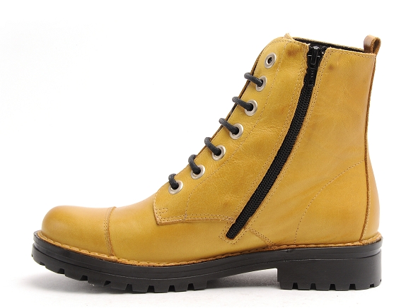 Chacal boots bottine plates 6054 jaune9853603_3