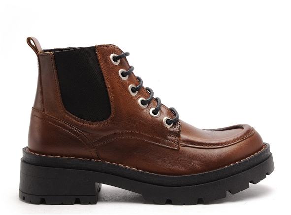 Chacal boots bottine plates 6075 marron