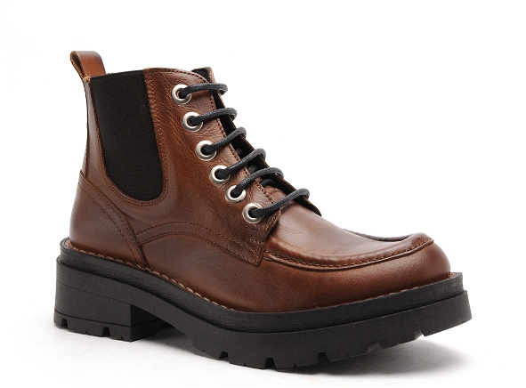 Chacal boots bottine plates 6075 marron9853801_2