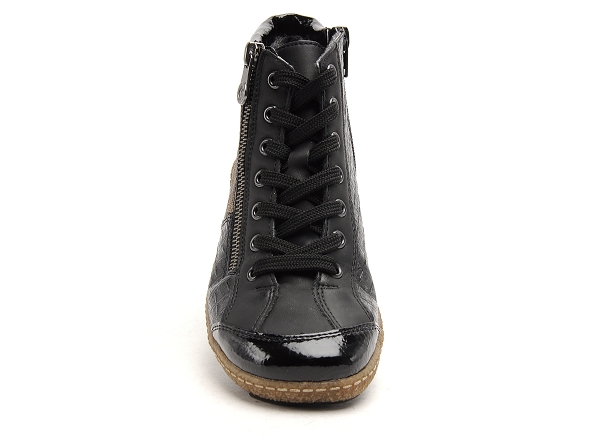 Rieker boots bottine plates l7541 noir9855701_4