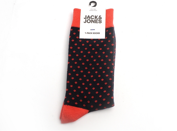 Jack and jones famille jacdot sock orange9905101_1