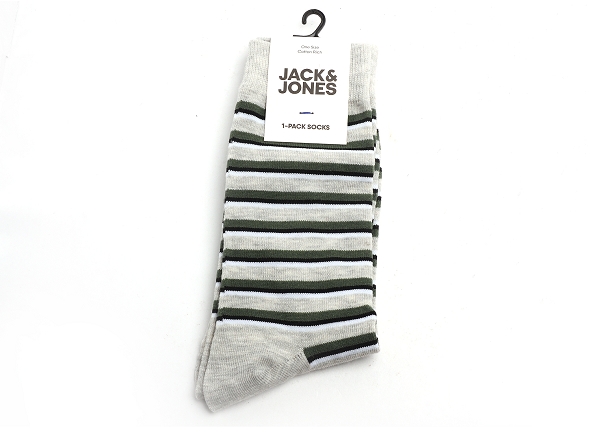 Jack and jones famille jacgover sock blanc9905203_1