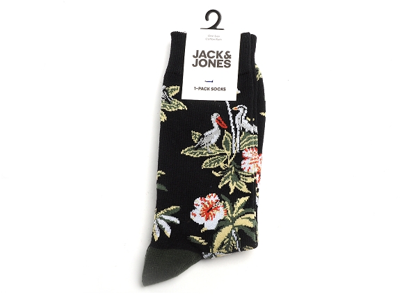 Jack and jones famille jacbird flower sock gris