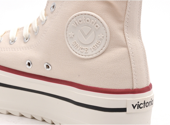 Victoria boots bottine tribu doble lona  1061121 beige9925202_6