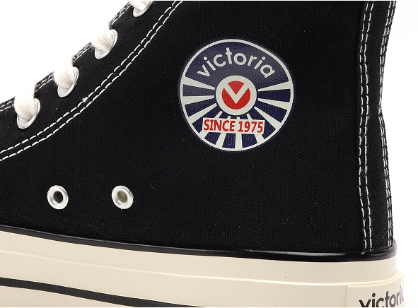 Victoria boots bottine tribu bril bot lona  1057101 noir9925302_6