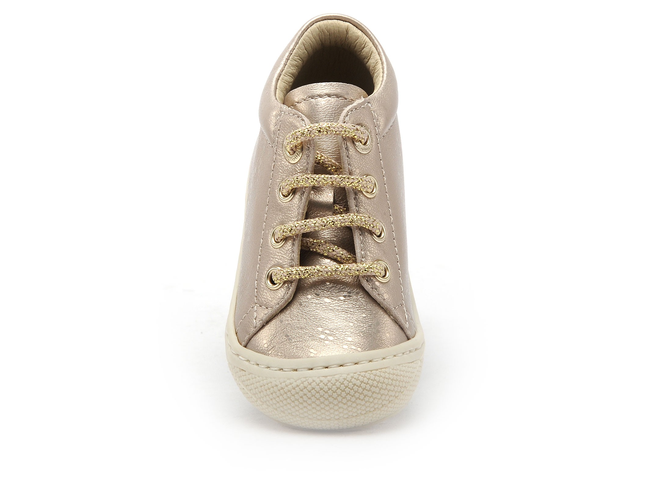 Naturino Cocoon Scarpine Primi Passi In Suede: Rosa Cipria, Taglia 18 – Morbide E Protettive Con Chiusura A Lacci - 5