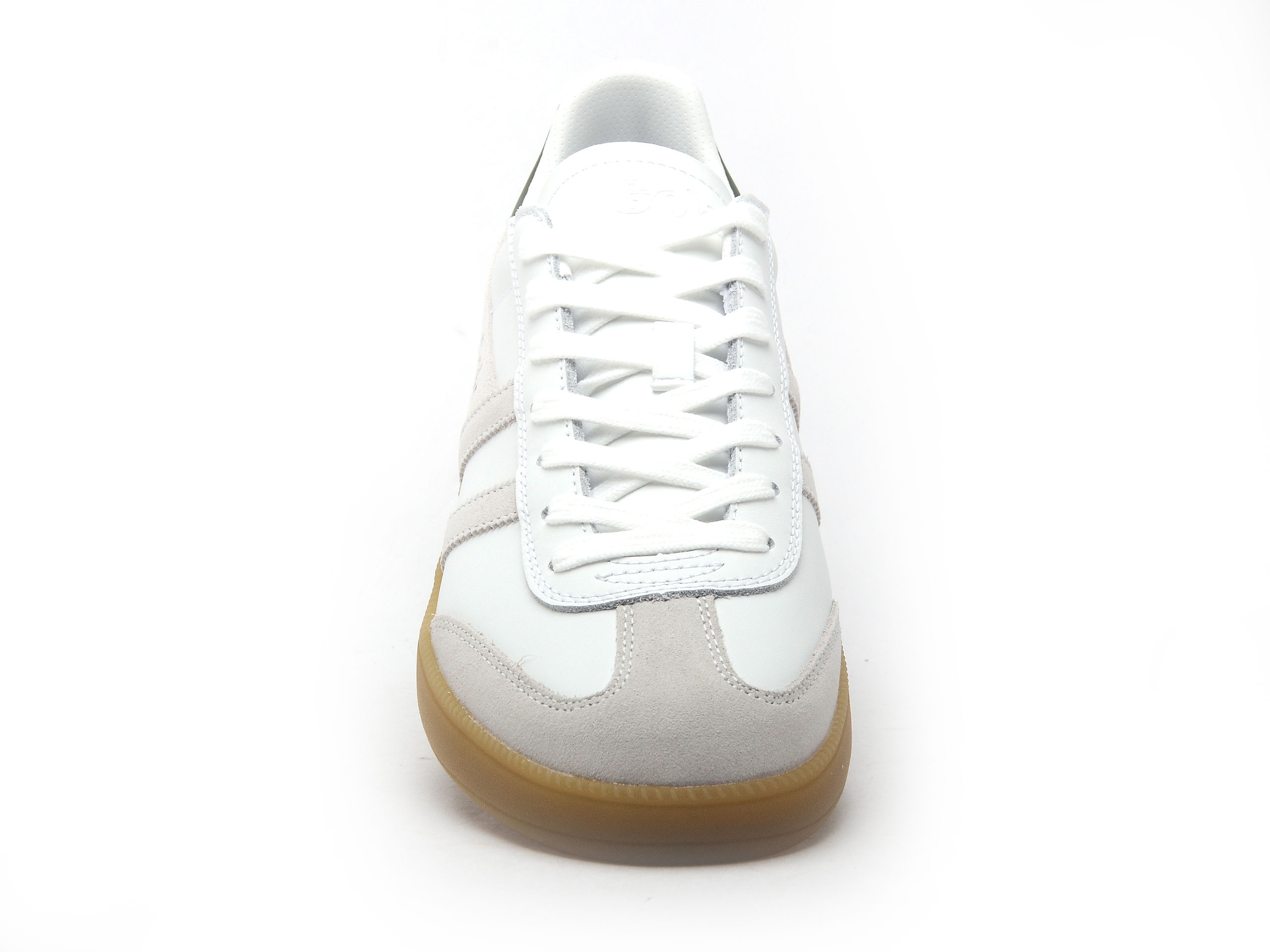 VIPER LEATHER CMB7444 Blanc et Vert - Baskets Basses Homme - Gola