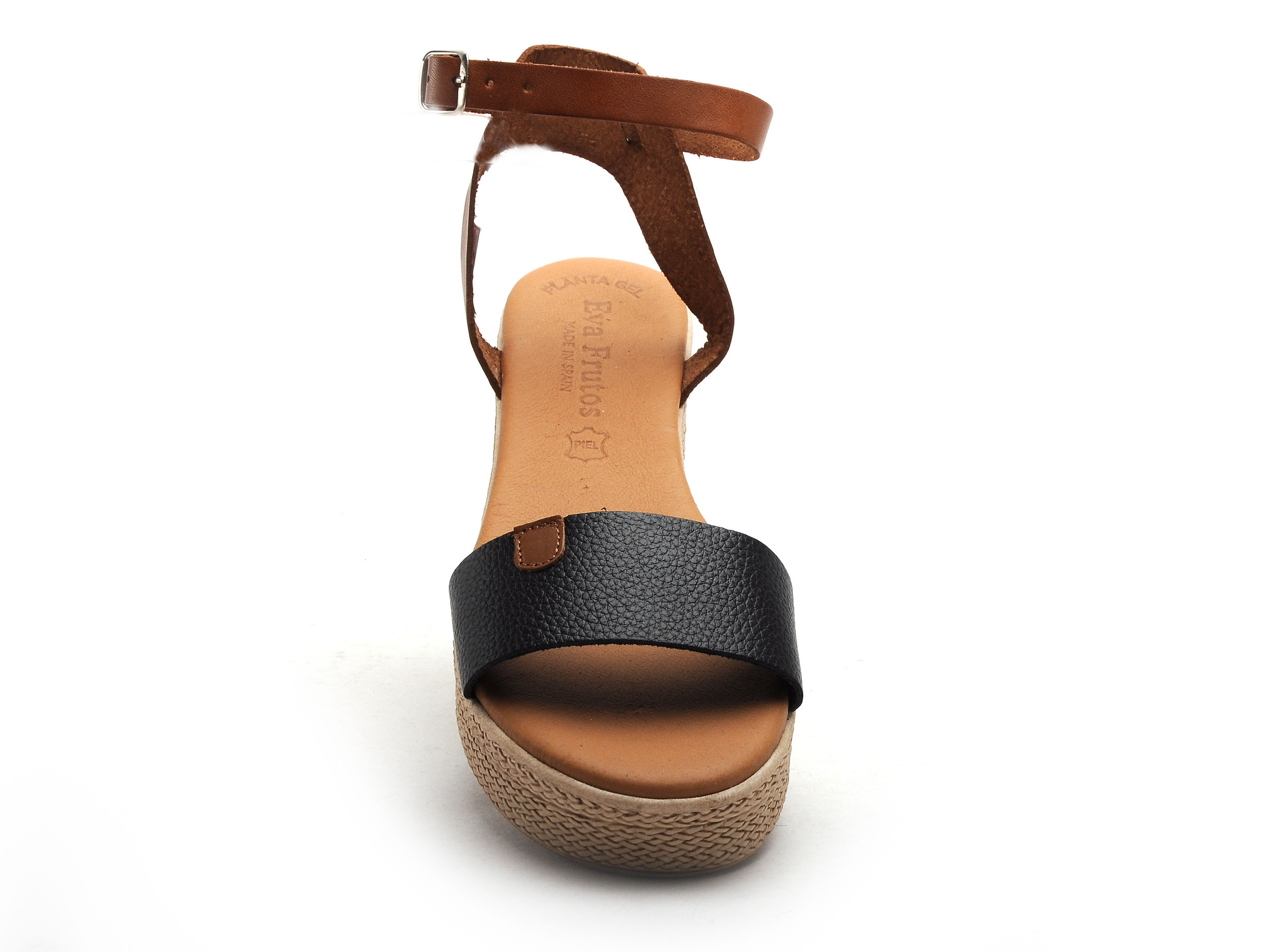Sandales à talon Femme Eva Frutos taille 40 marron Neuf