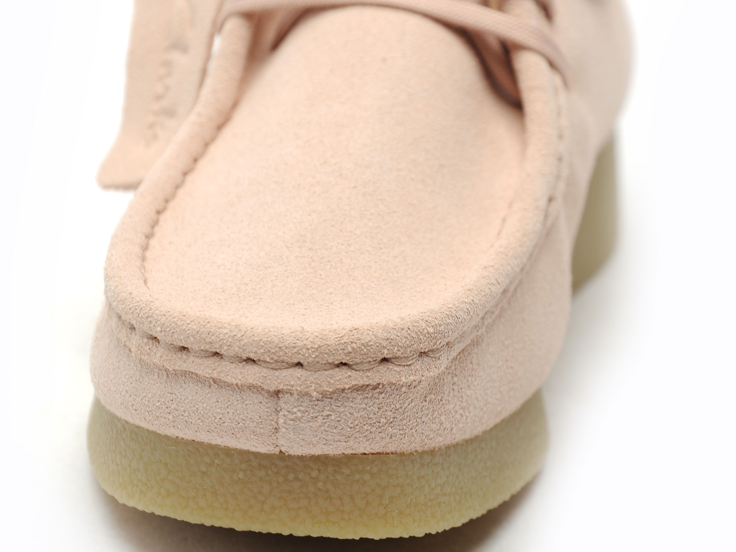 Chaussures Clarks Wallabee Femme - Vintage Rose, Daim, Taille 8 (US) / 39 (EU) - NEUVE